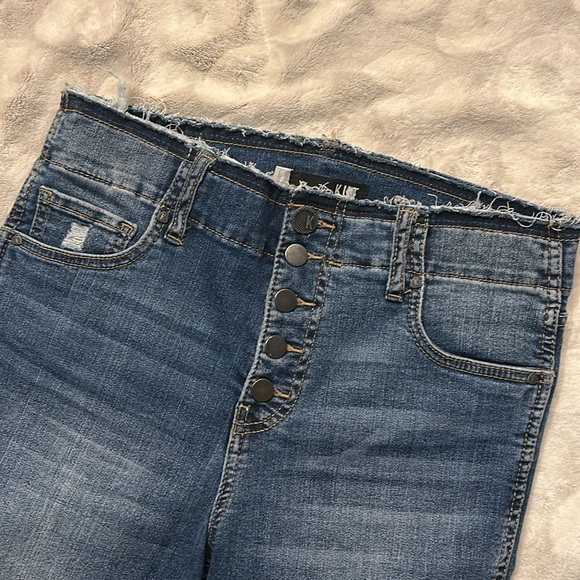 Kut From The Kloth Size 8 High Rise Connie Fab Ab Ankle Skinny Jeans - Picture 3 of 11